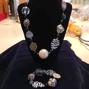 Necklace and Bracelet Set